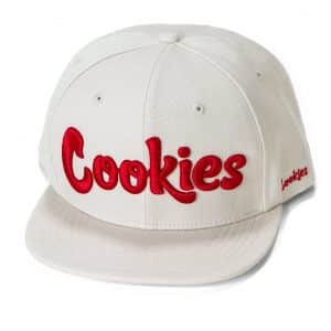 cookies thin mint snap back cream & red