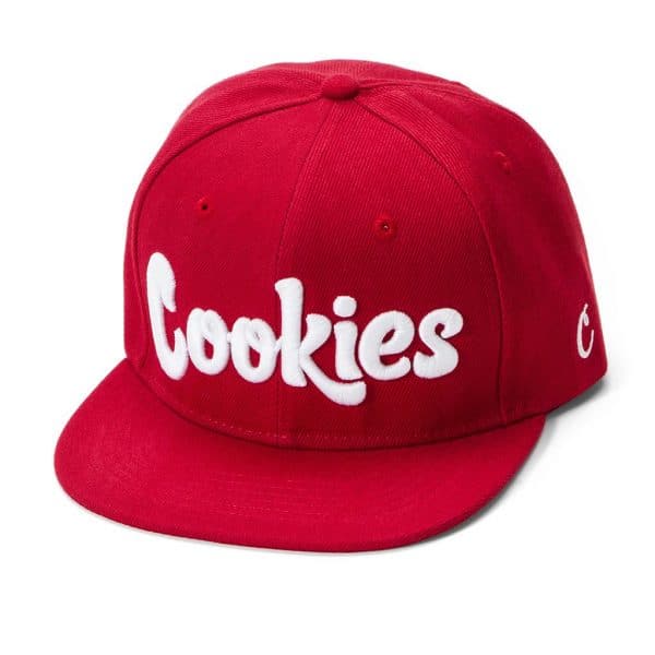 cookies thin mint snapback red and white