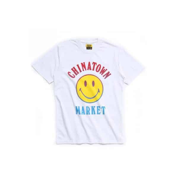 Chinatown Market Smiley Logo Tee White