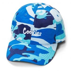 Cookies Battalion Multi Camo Dad Hat Blue Camo