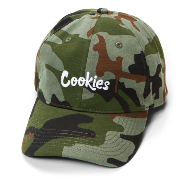 Cookies Battalion Multi Camo Dad Hat Green Camo