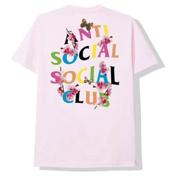 Anti Social Social Club Frantic Tee Pink
