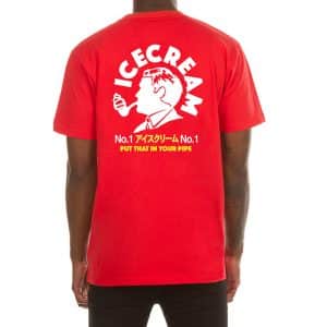 Ice Cream Put That In Your Pipe SS Tee Red