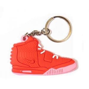 nike air yeezy 2 red october keychain