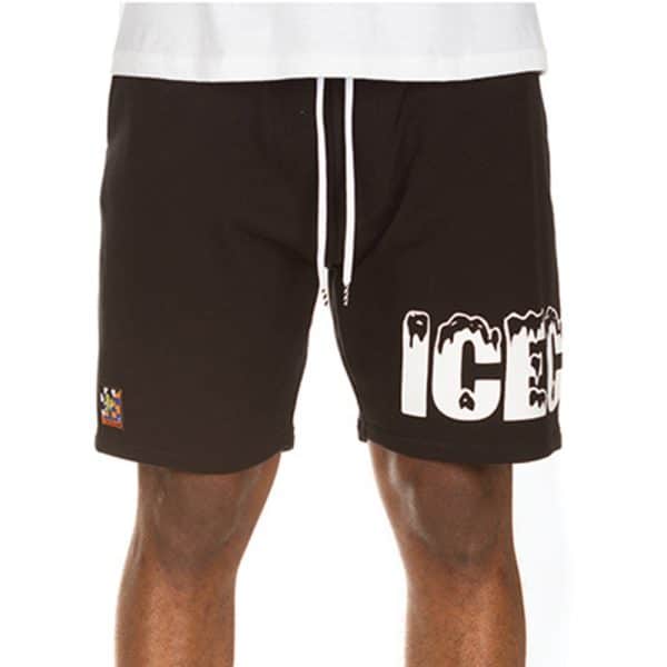 Ice Cream Frozen Shorts Black Front
