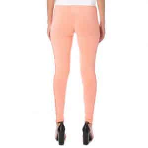 Kappa Womens Anen Leggings Pink Dark Peach White Back