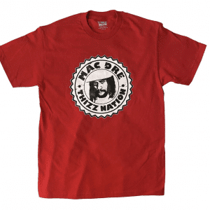 Thizz Nation Mac Dre Stamp Tee Red