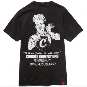 Cookies Confections Tee Black Back