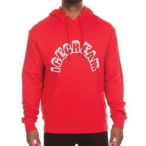 Ice Cream Arch Hoodie Red