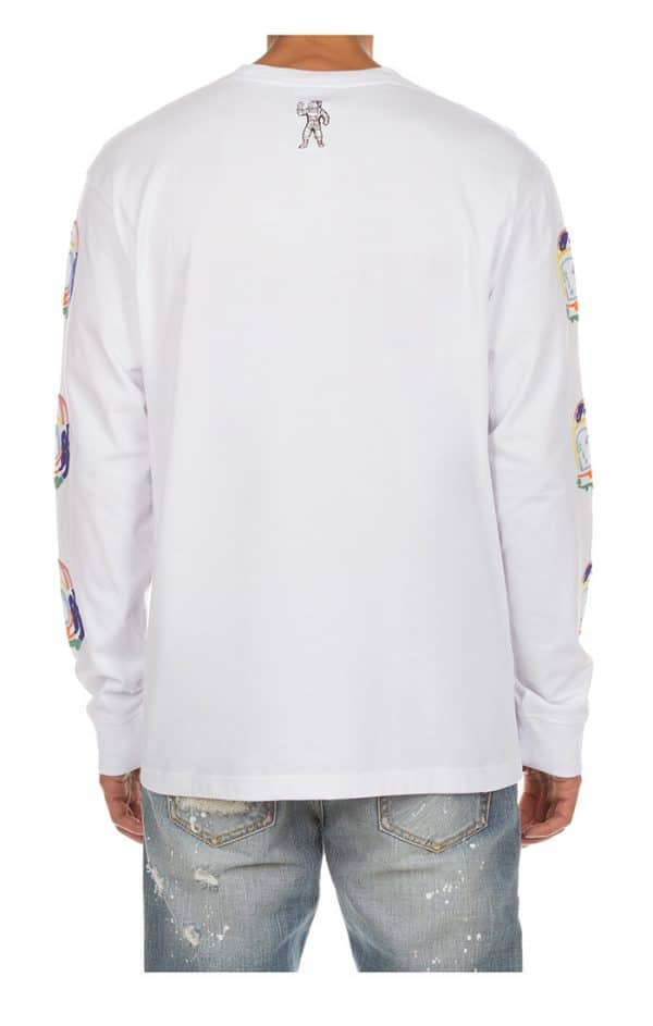 Billionaire Boys Club BB Abstract Arch LS Knit White Back