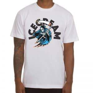 Ice Cream Dont Fear The Reaper SS Tee White