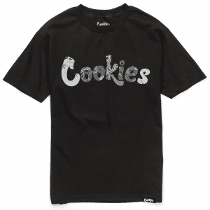 Cookies Level Up Logo Tee Black Grey