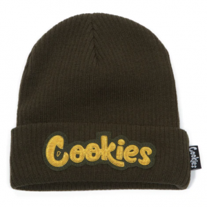 Cookies Prohibition Knit Beanie Olive