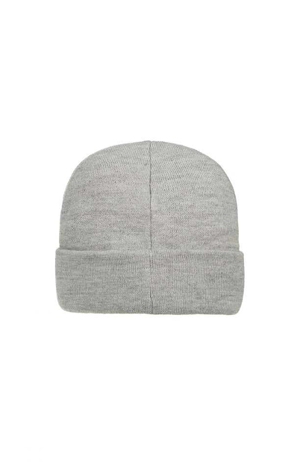 Ice Cream Double Time Knit Hat Beanie Heather Grey Back