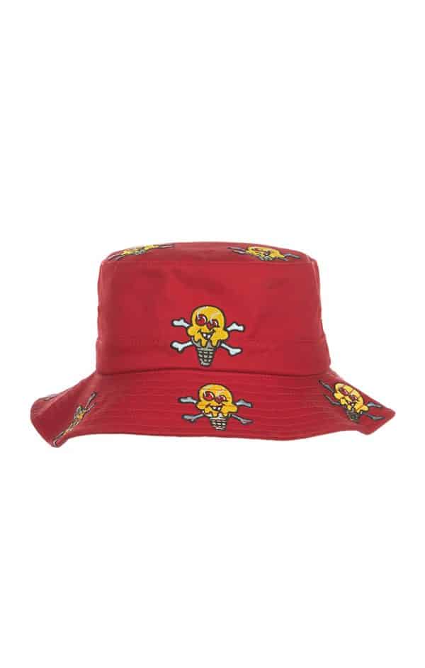 Ice Cream Lavish Bucket Hat Red