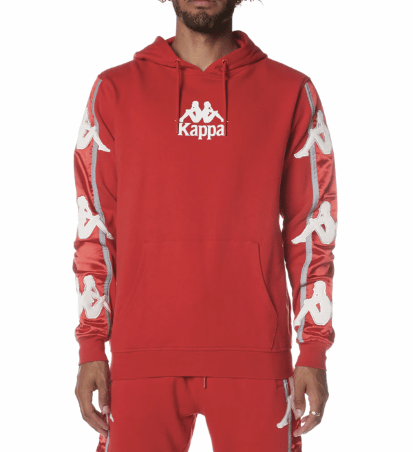 Kappa Authentic Hall Hoodie Red