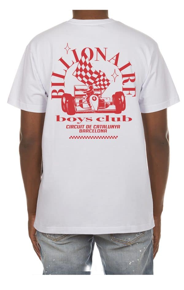 Billionaire Boys Club Barcelona SS Tee White Back