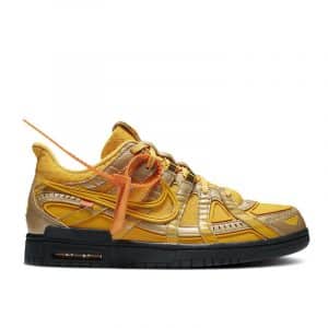Nike Air Rubber Dunk X Off White "University Gold"