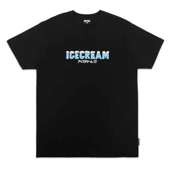 Ice Cream Icecream Man SS Tee Black