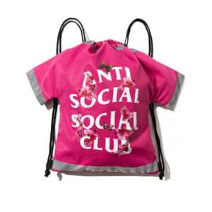 Anti Social Social Club Cute AF Backpack Pink Back