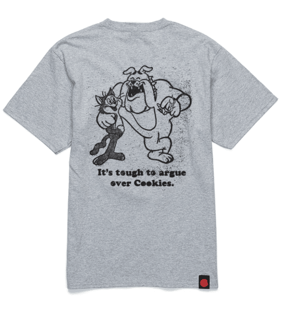 Cookies Let The Good Times Roll Tee Heather Grey Back