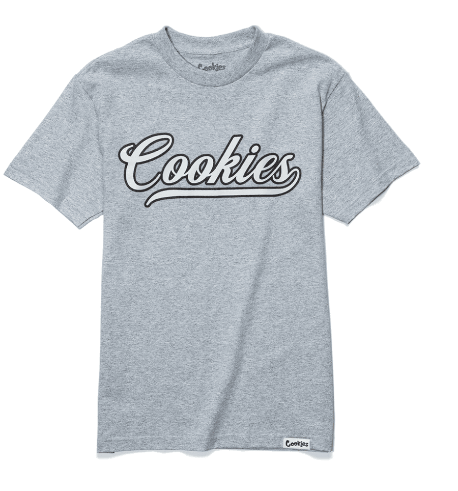 Cookies Pack Talk Logo Tee Heather Grey