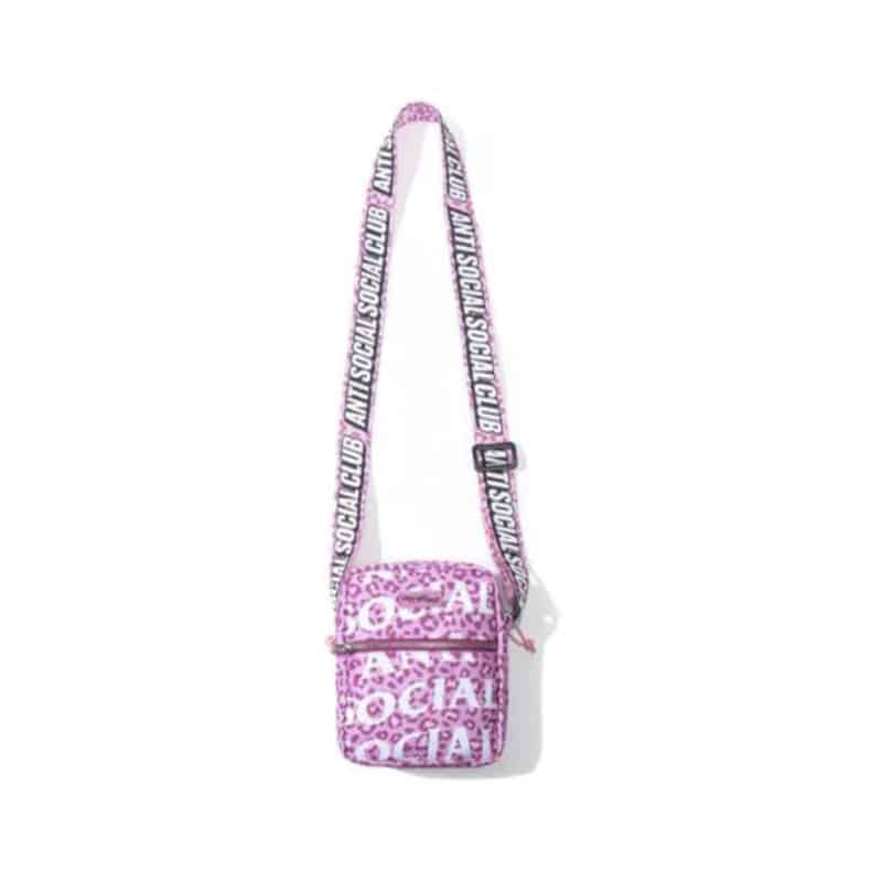 Anti Social Social Club Kitten Shoulder Bag - Pink