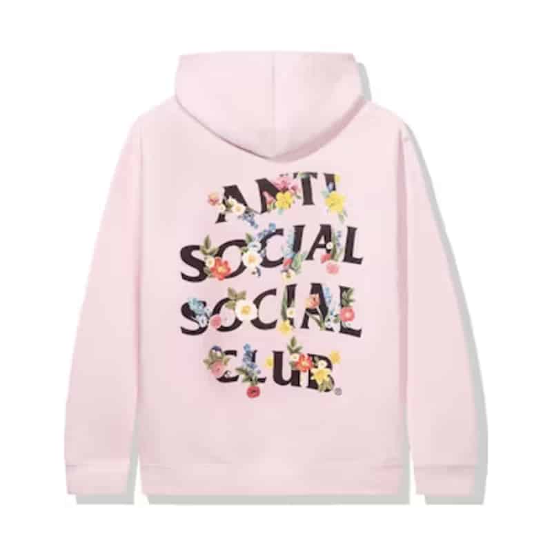 Anti Social Social Club Self Conclusion Hoodie Pink - Back