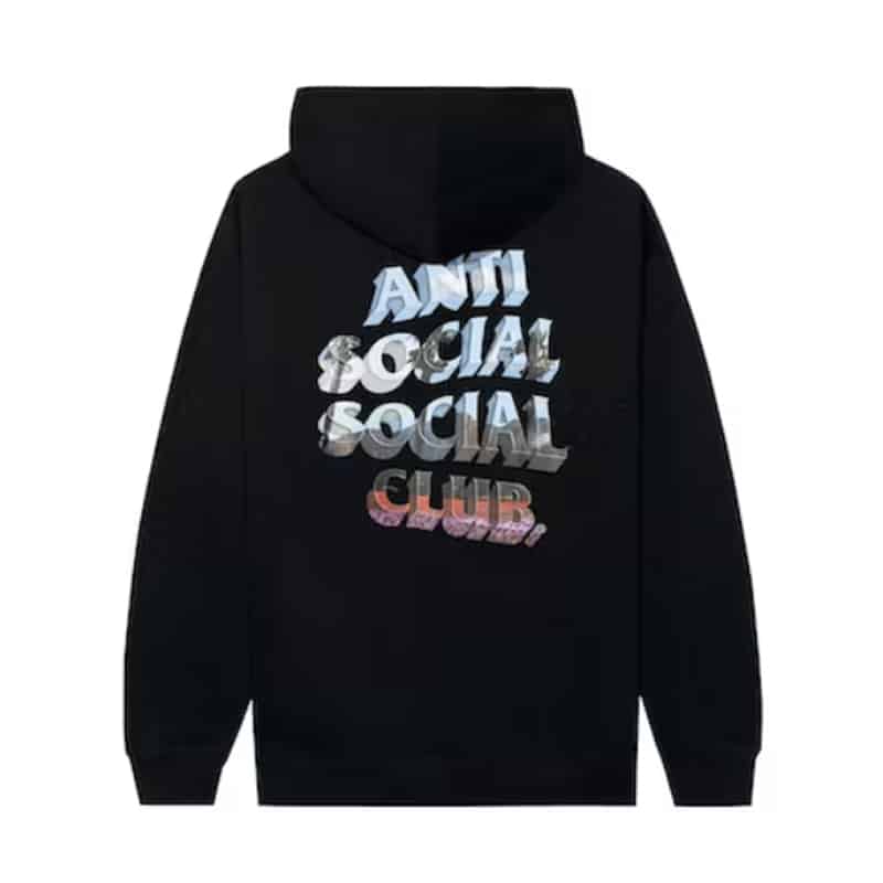Anti Social Social Club The Ride Home Hoodie Black - Back