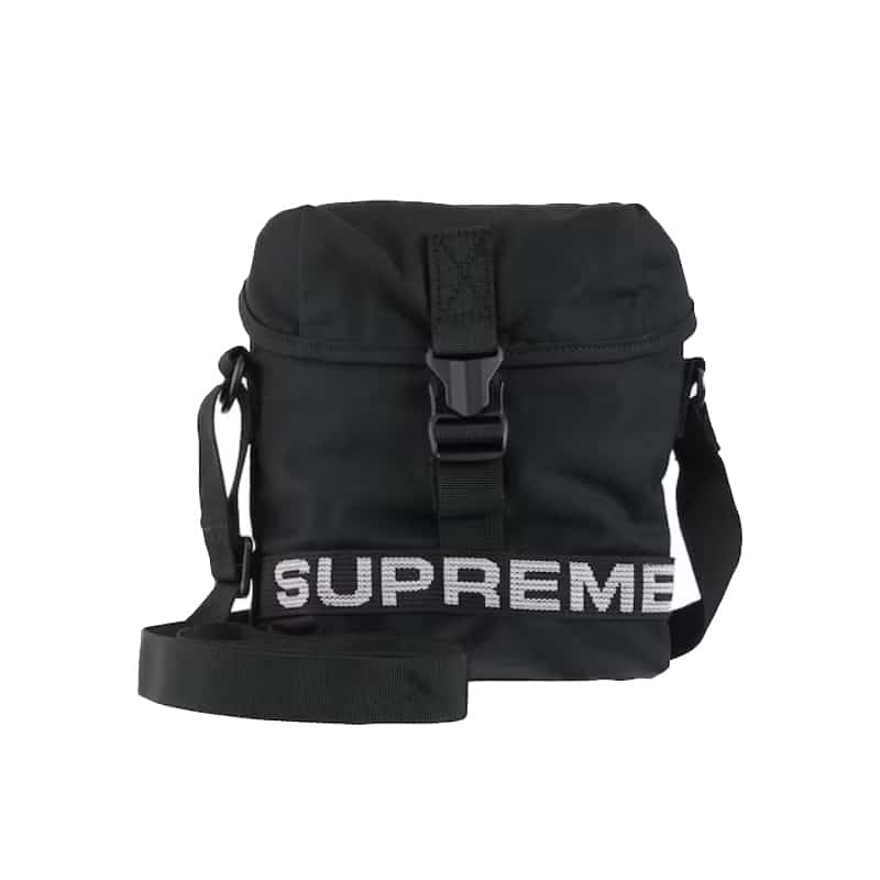 Supreme Field Side Bag Black Front