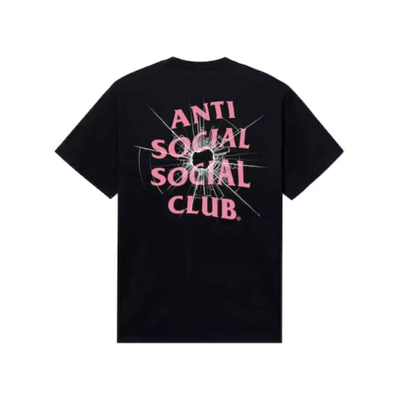 Anti Social Social Club Theories Tee 2023 Black - Back