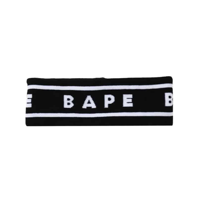 Bape Headband 2021 - Black/White