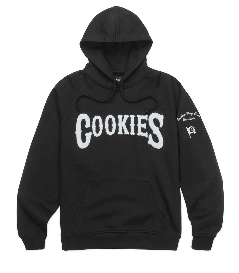 Cookies Crusaders Fleece Pullover Hoodie Black