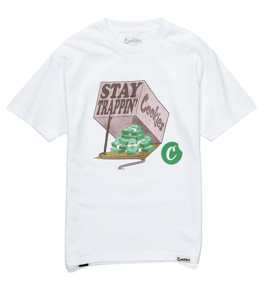 Cookies Stay Trappin SS Tee White
