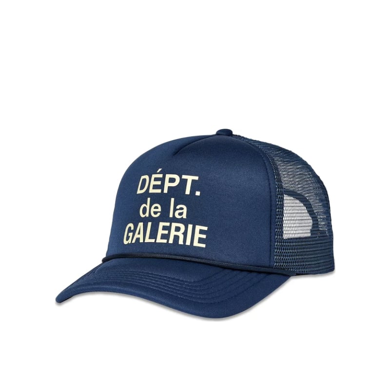 Gallery Dept French Logo Trucker Hat Navy - Front
