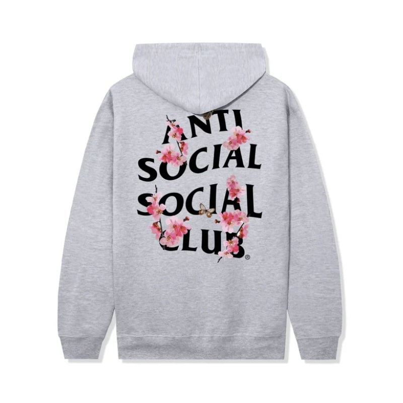 Anti Social Social Club Kkotch Hoodie 12 Ath. Heather - Back
