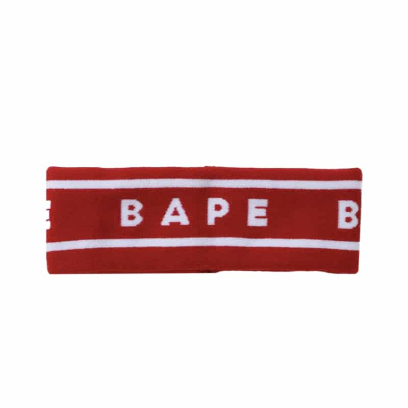 Bape Headband 2021 - Red/White