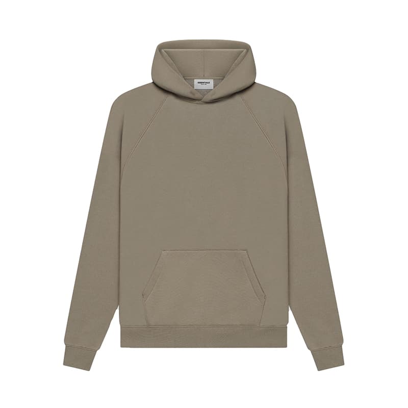 Essentials Pullover Hoodie SS21 Taupe - Front