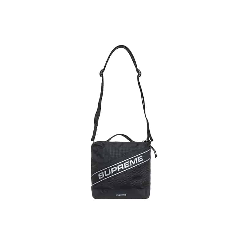 Supreme 3d Logo Shoulder Bag FW23 Black - Front